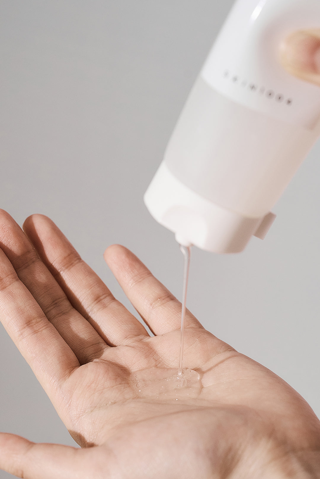 SKIN1004 Madagascar Centella Tone Brightening Cleansing Gel Foam dispensed onto hand