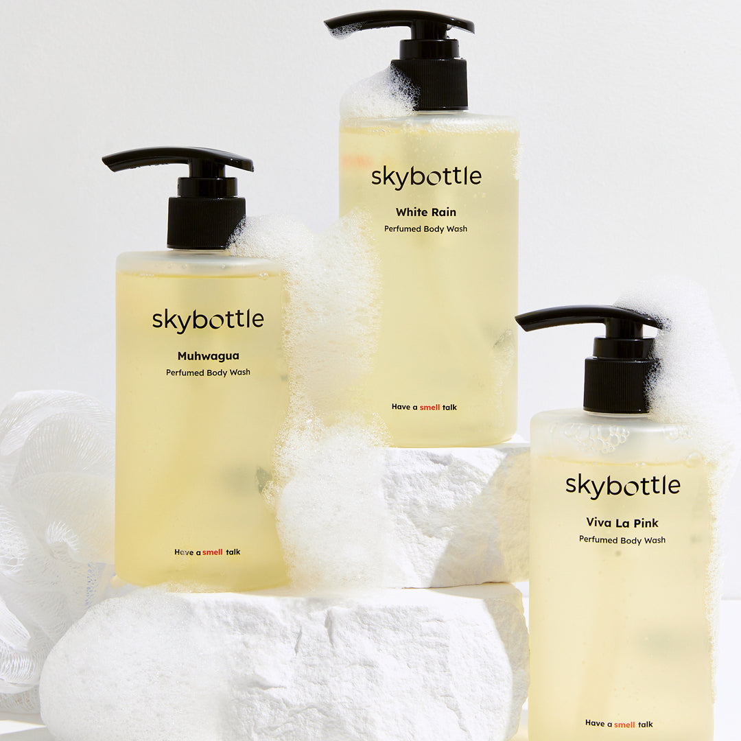 Skybottle Perfumed Body Wash three scent collection