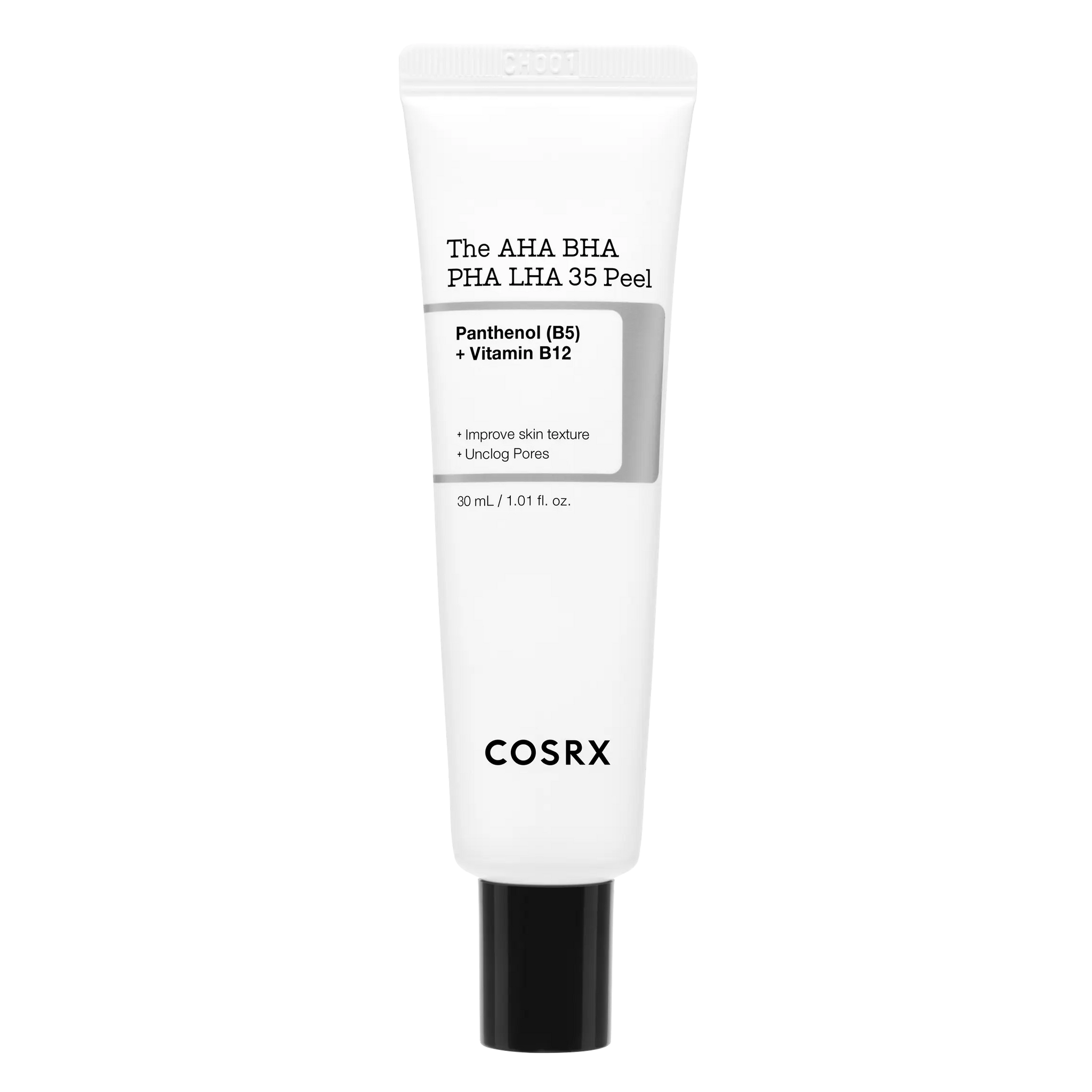 COSRX The AHA BHA PHA LHA 35 Peel 30ml tube front view