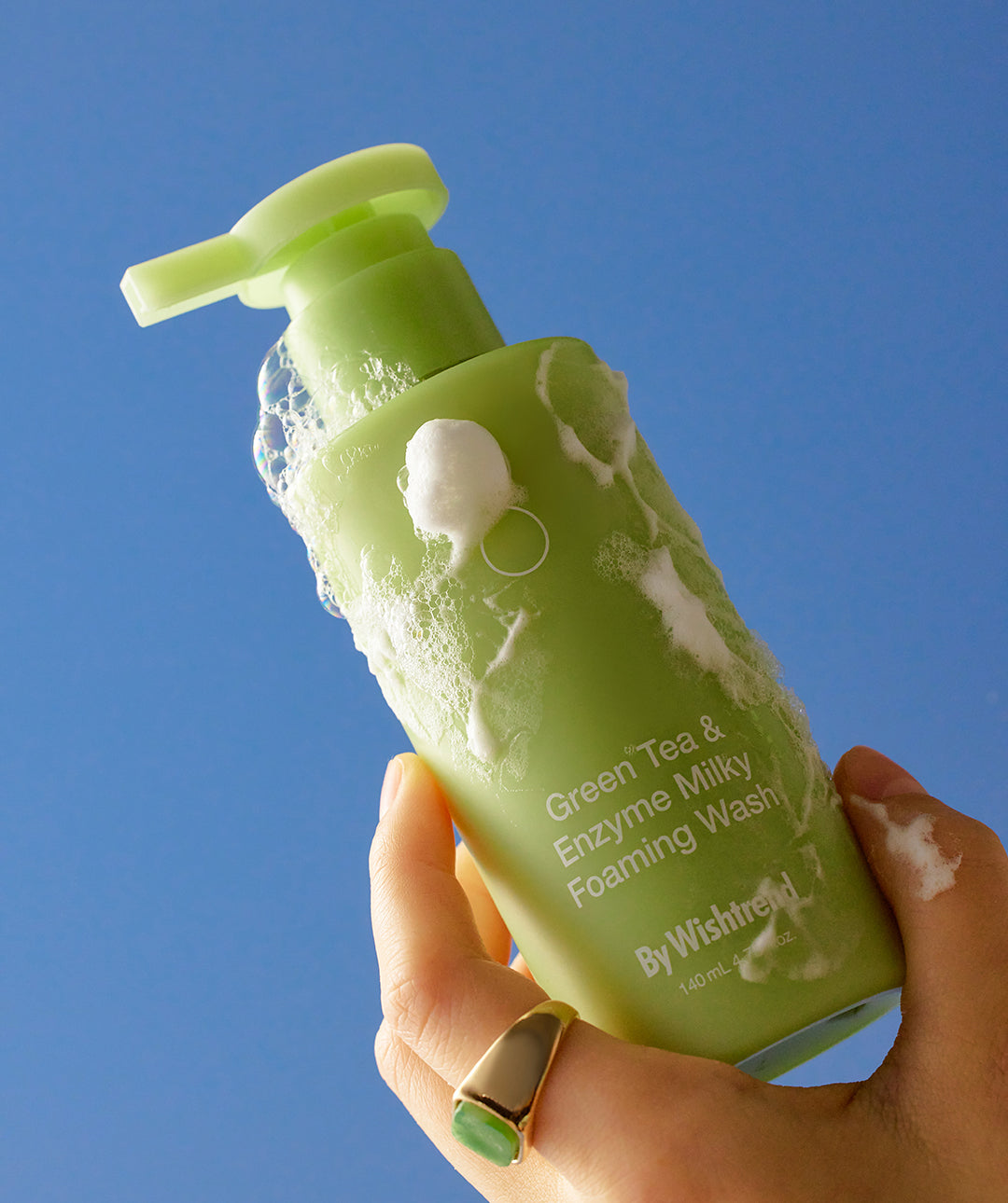 Green Tea & Enzyme Milky Foaming Wash