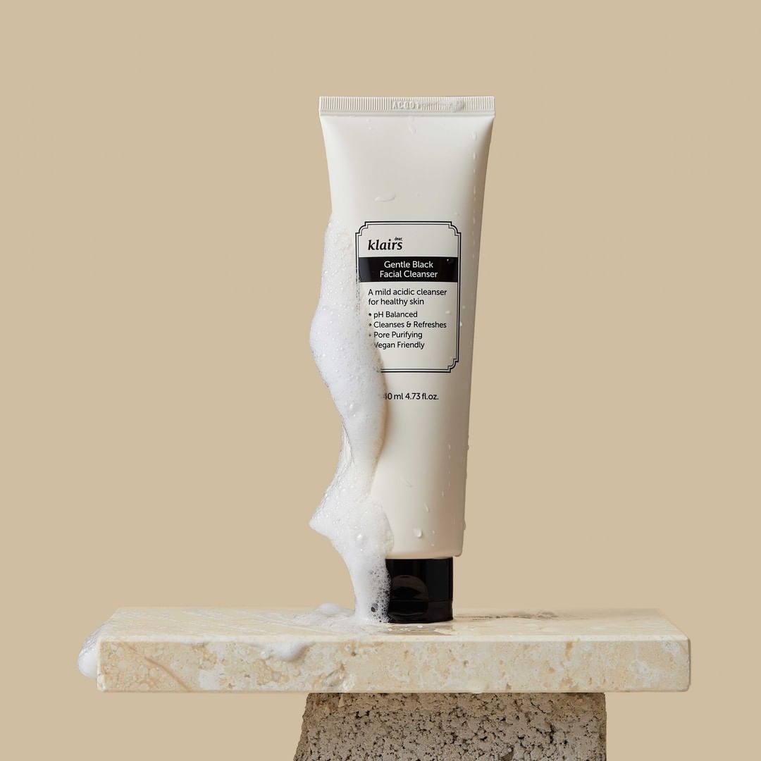 Gentle Black Facial Cleanser